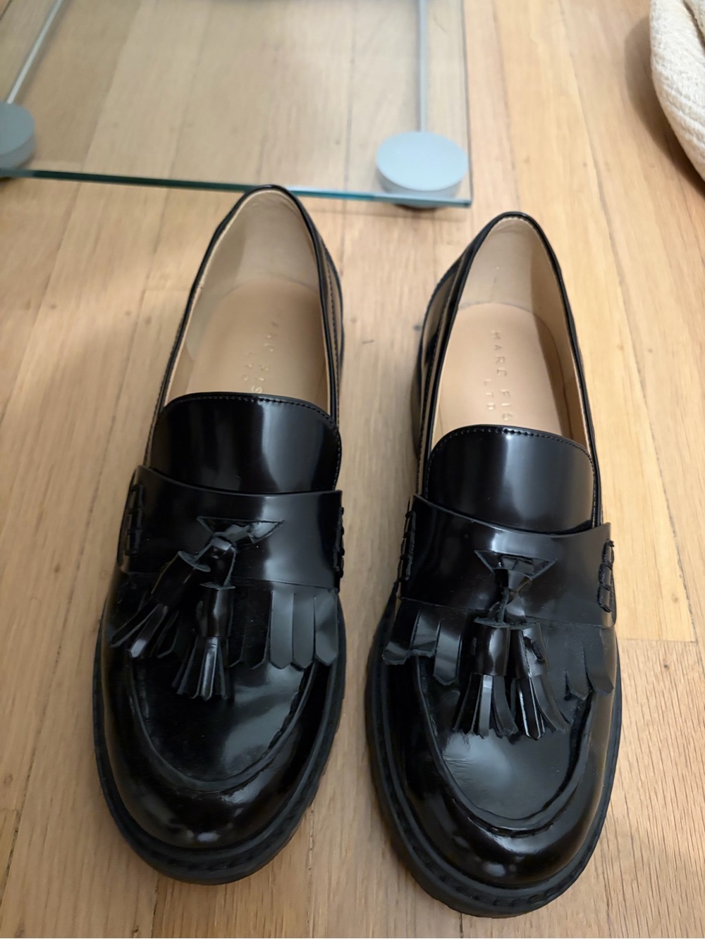 Women’s Black Patent Loafers